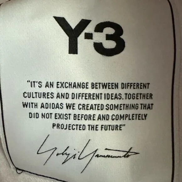 SOLD OUT White Adidas Y-3 Classic Chest Logo Hoodie - M - Picture 7 of 14